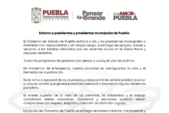 Exhortan a ediles a mantener con imparcialidad la entrega de apoyos, a los afectadas en la Sierra Norte