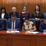 Firma Ayuntamiento de San Pedro Cholula convenio con el Instituto de Ciencias de la BUAP*