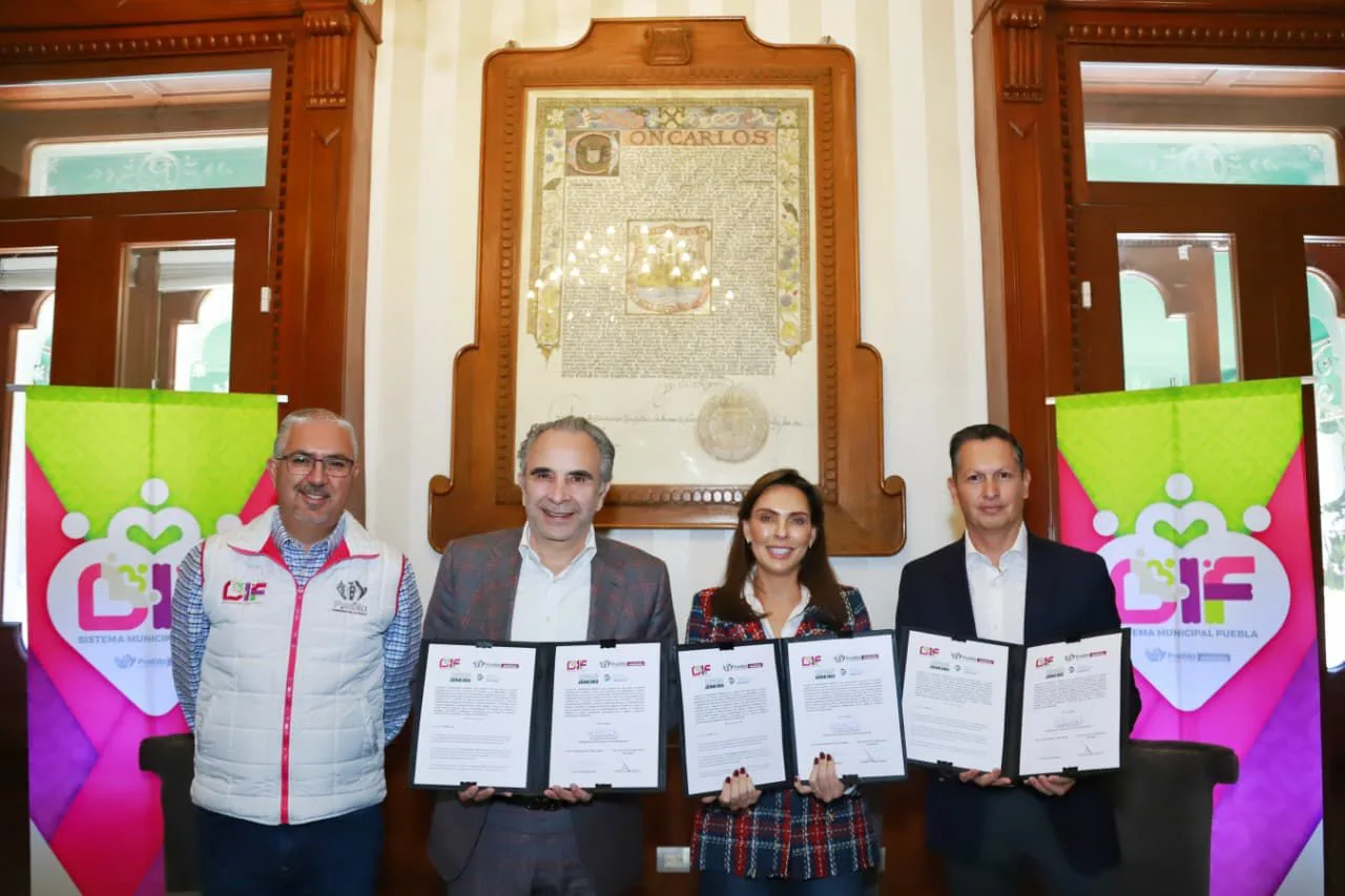 Firma MariElise Budib convenio tripartito para brindar cirugías de cataratas