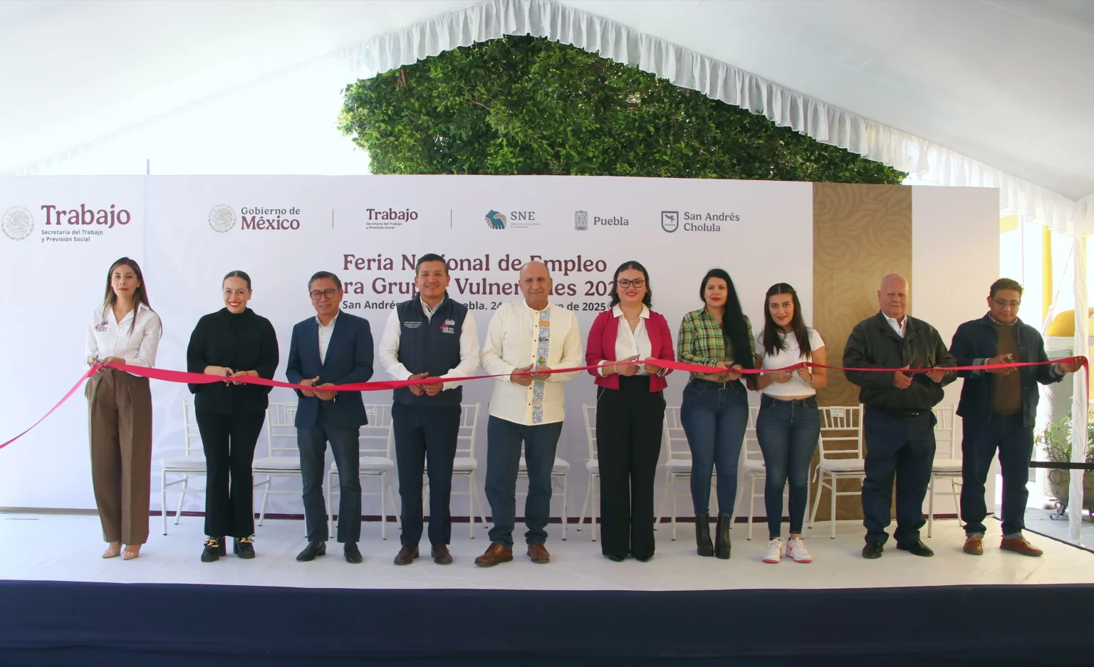 Gobierno estatal impulsa inclusión laboral en San Andrés Cholula