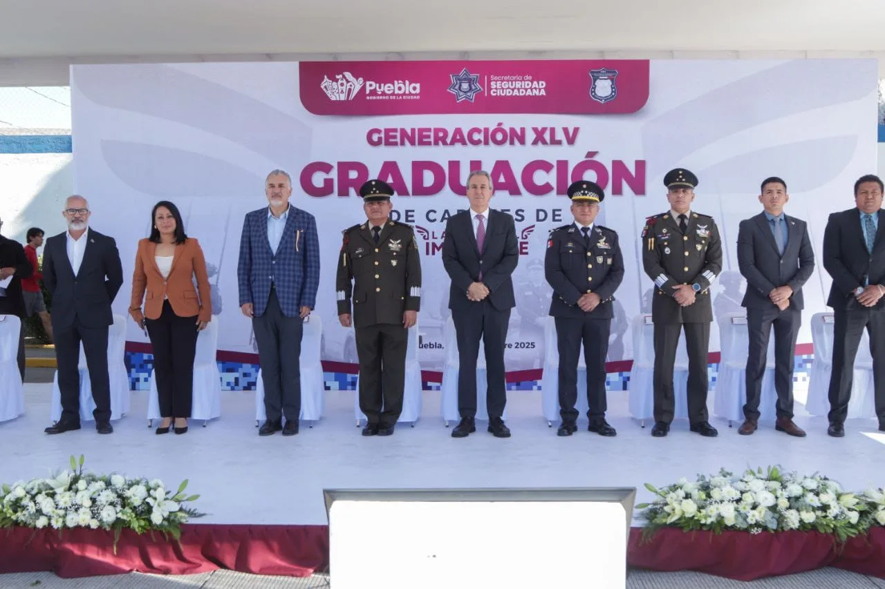 La SSC forma nuevos elementos egresa la generación XLV de la Academia Policial