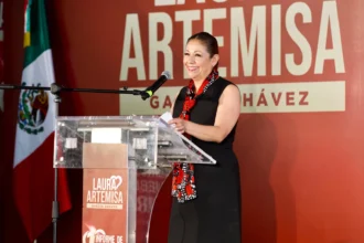 Laura Artemisa rinde informe legislativo y destaca avances en seguridad, educación y derechos sociales