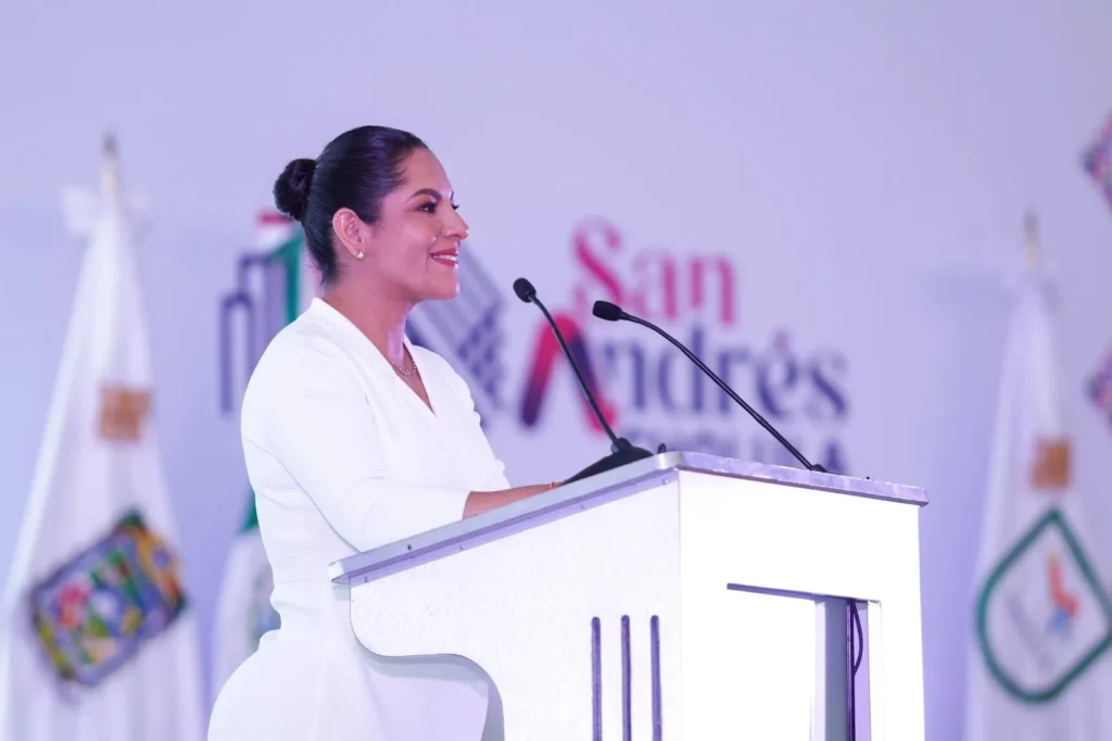 Lupita Cuautle rinde su Primer Informe de Gobierno “En San Andrés Cholula respondemos con resultados”