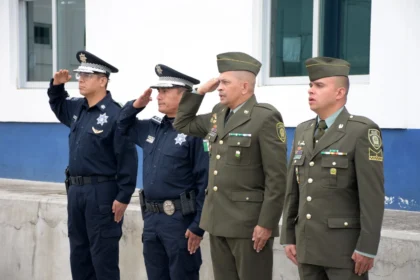 Policía Nacional de Colombia capacita a elementos de la Policía de la Ciudad y del Ejército Mexicano