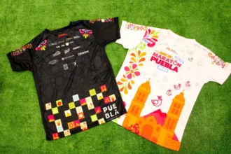 Puebla lista para el Maratón 2025 presentan medalla y playeras oficiales
