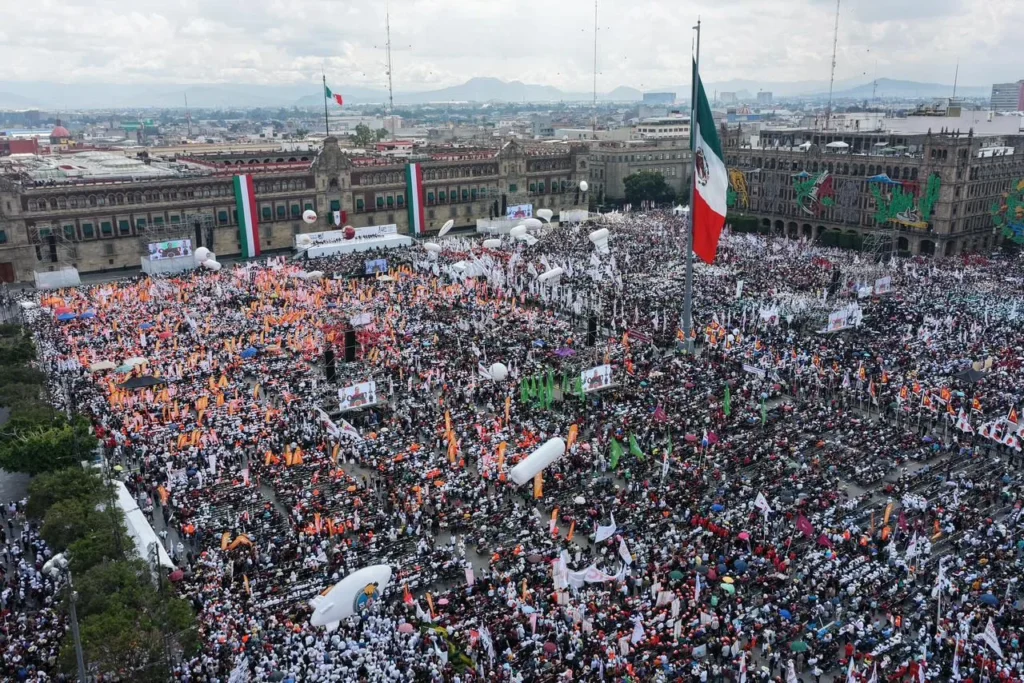 Puebla respalda a Sheinbaum en su primer informe “Vamos por el camino correcto”