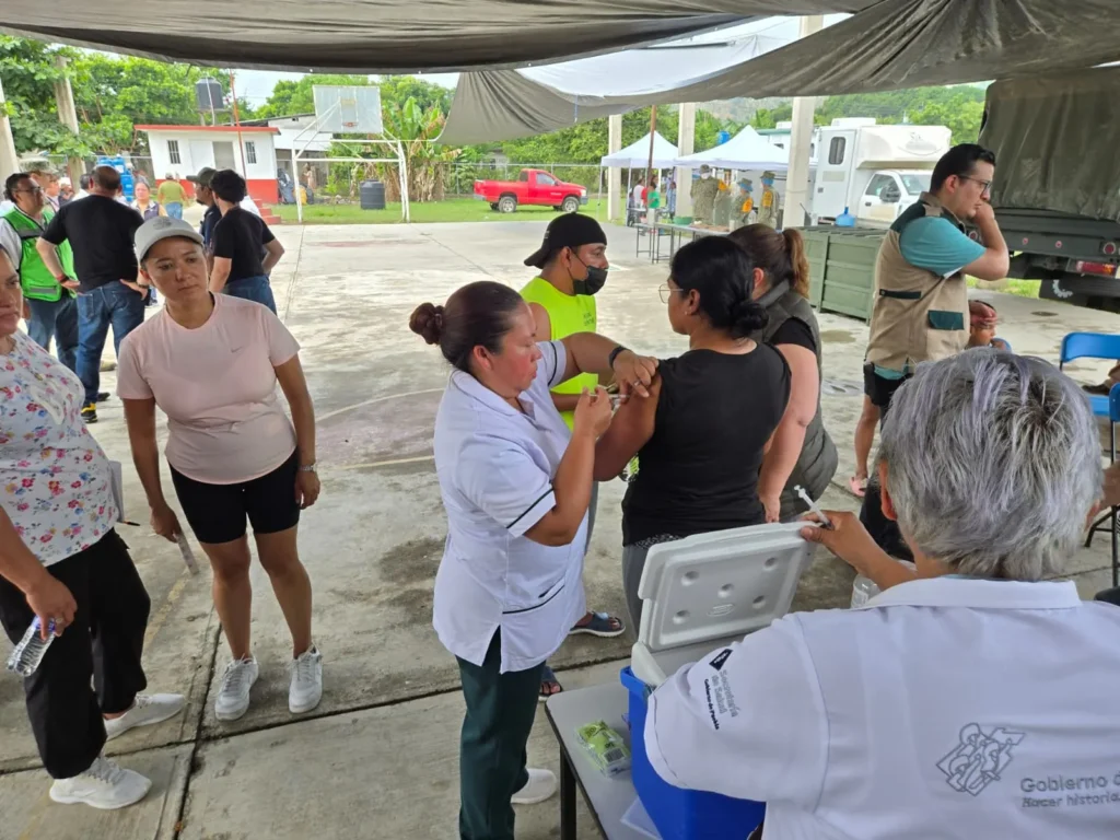 Refuerza IMSS Puebla atención médica en comunidades afectadas, junto a presidenta Claudia Sheinbaum