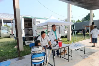 Refuerza IMSS Puebla atención médica en comunidades afectadas, junto a presidenta Claudia Sheinbaum