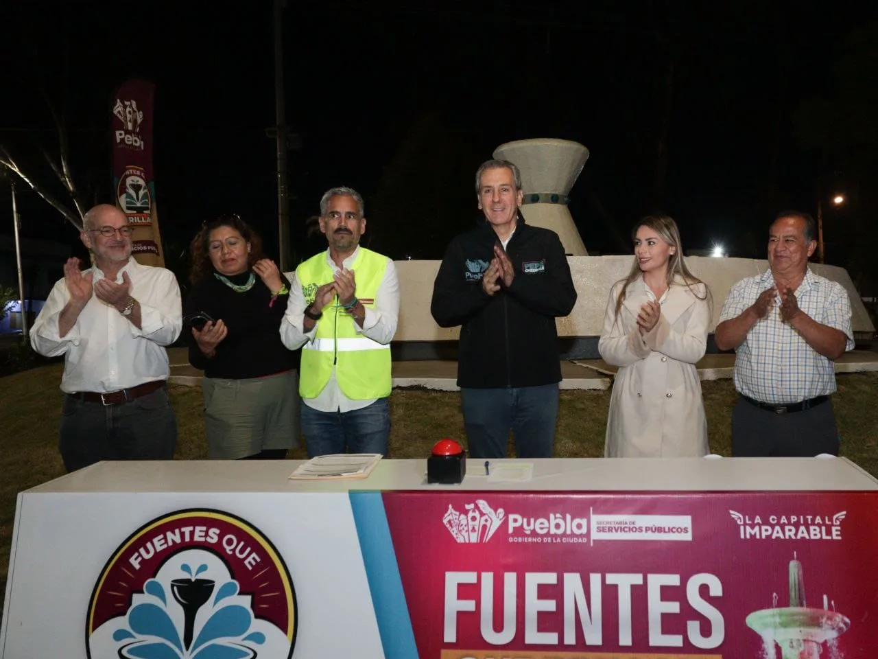 Revitaliza Pepe Chedraui fuente del Parque Rómulo O’Farril Silva