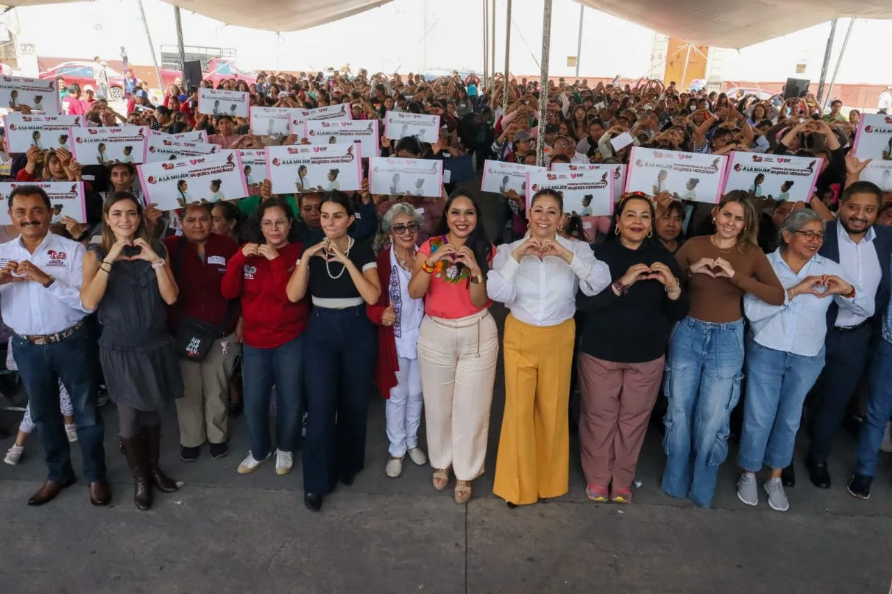 Tonantzin Fernández impulsa el programa “Mujeres Heroínas” en San Pedro Cholula