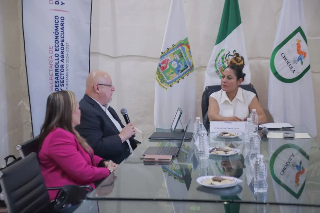 Fortalece San Andrés Cholula cooperación con la OCDE para impulsar la simplificación y digitalización de trámites