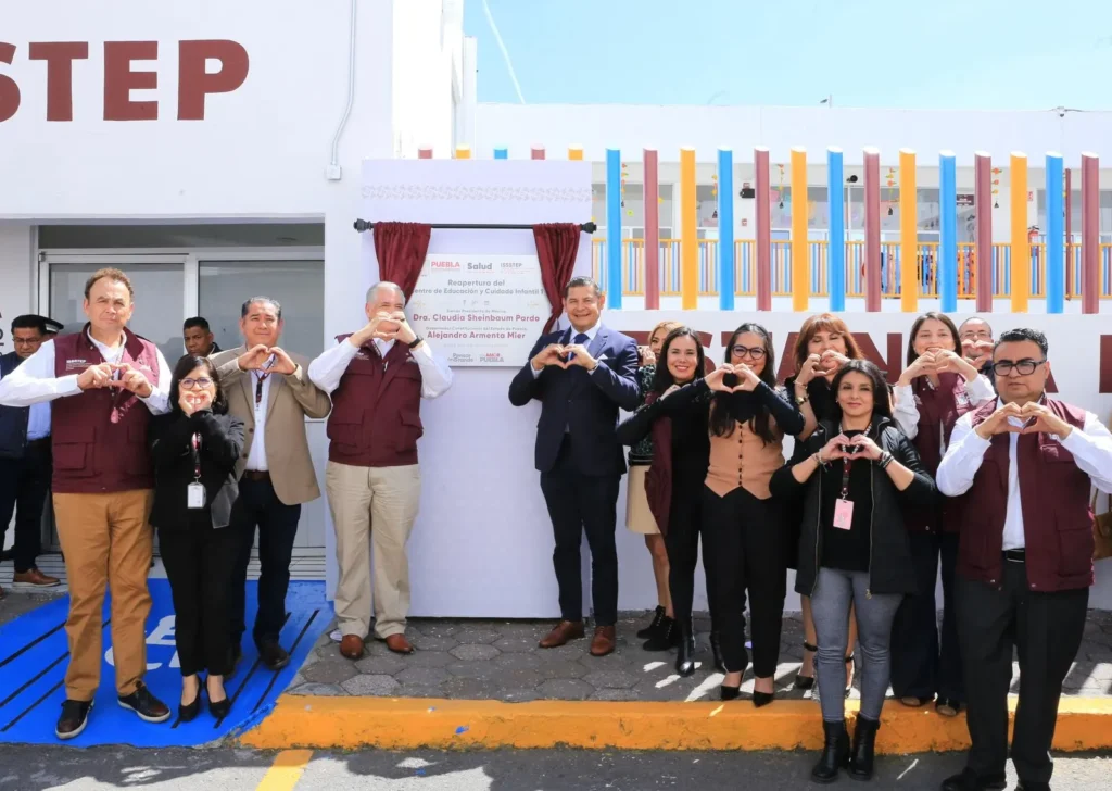 Reabren Estancia Infantil Número 1 del ISSSTEP en beneficio de trabajadores estatales