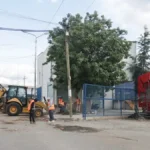 Avanza construcción de barda en la Central de Abasto de Puebla con inversión de 29.6 millones de pesos