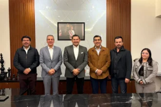 Armenta, Chedraui y Céspedes sostienen reunión interinstitucional en Puebla