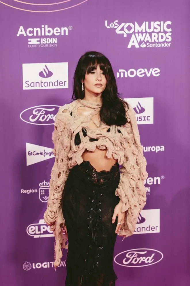 Aitana cantó, brilló y triunfó en la gala de “Los 40 Music Awards 2025”.