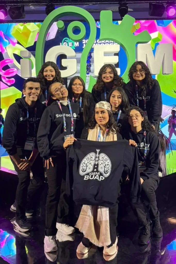 Con el desarrollo de surfactante pulmonar, universitarios BUAP destacan en iGEM 2025