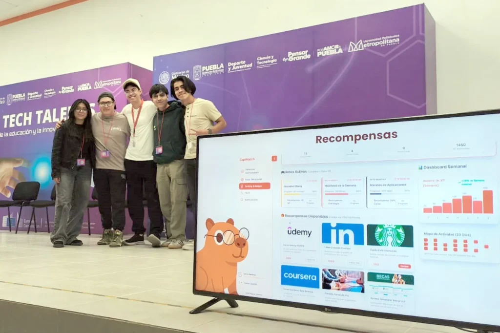 Estudiantes BUAP ganan fase estatal de DigiEduHack 2025