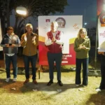 Fortalece Pepe Chedraui Senderos de Paz con alumbrado público LED en Geovillas del Sur