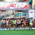 Fiesta deportiva reúne a 20 mil personas en el Maratón de Puebla 2025