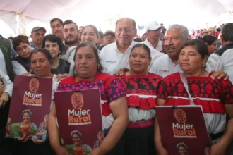 Impulsa Puebla la recuperación del campo en Huauchinango tras daños por lluvias