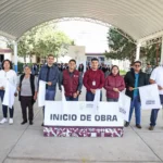 Omar Muñoz inicia obra de captadores pluviales en la Telesecundaria Francisco Alatorre