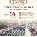 Puebla se prepara para un magno desfile por el 115 aniversario de la Revolución Mexicana
