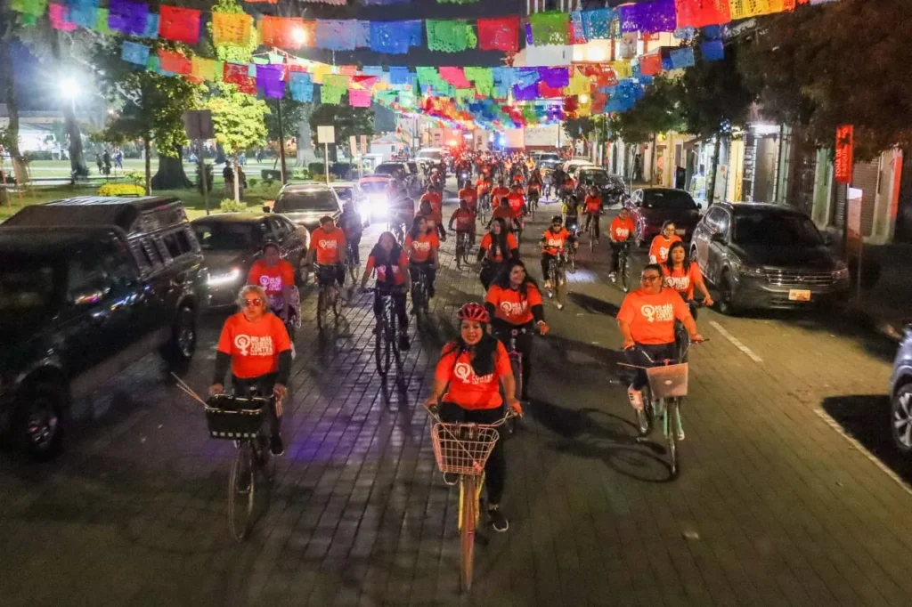 Tonantzin Fernández impulsa la Rodada por la Libertad ¡En Cholula, la violencia se frena!