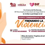 “Frenando la violencia”: actividades por la igualdad y el respeto en San Pedro Cholula