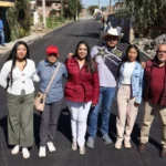 Tonantzin Fernández cumple su palabra con la rehabilitación de vialidad usada por jóvenes deportistas
