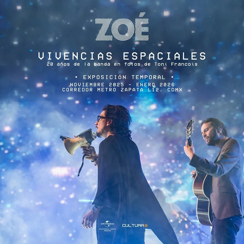 “Zoé: Vivencias Especiales”: exposición fotográfica que documenta el universo de la reconocida banda mexicana