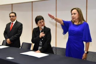 Rectora preside Cuarto Informe de Labores y toma de protesta en la Facultad de Administración