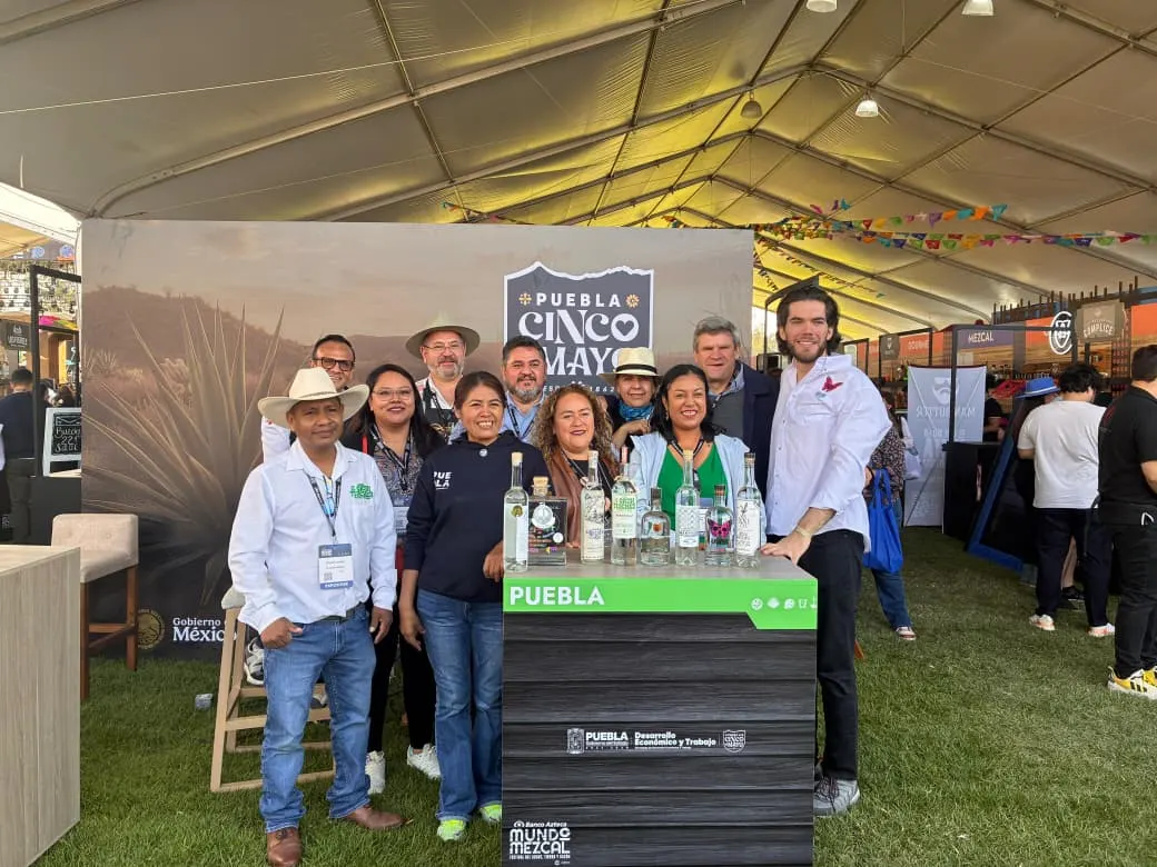 Puebla Cinco de Mayo destaca en el Festival Mundo Mezcal