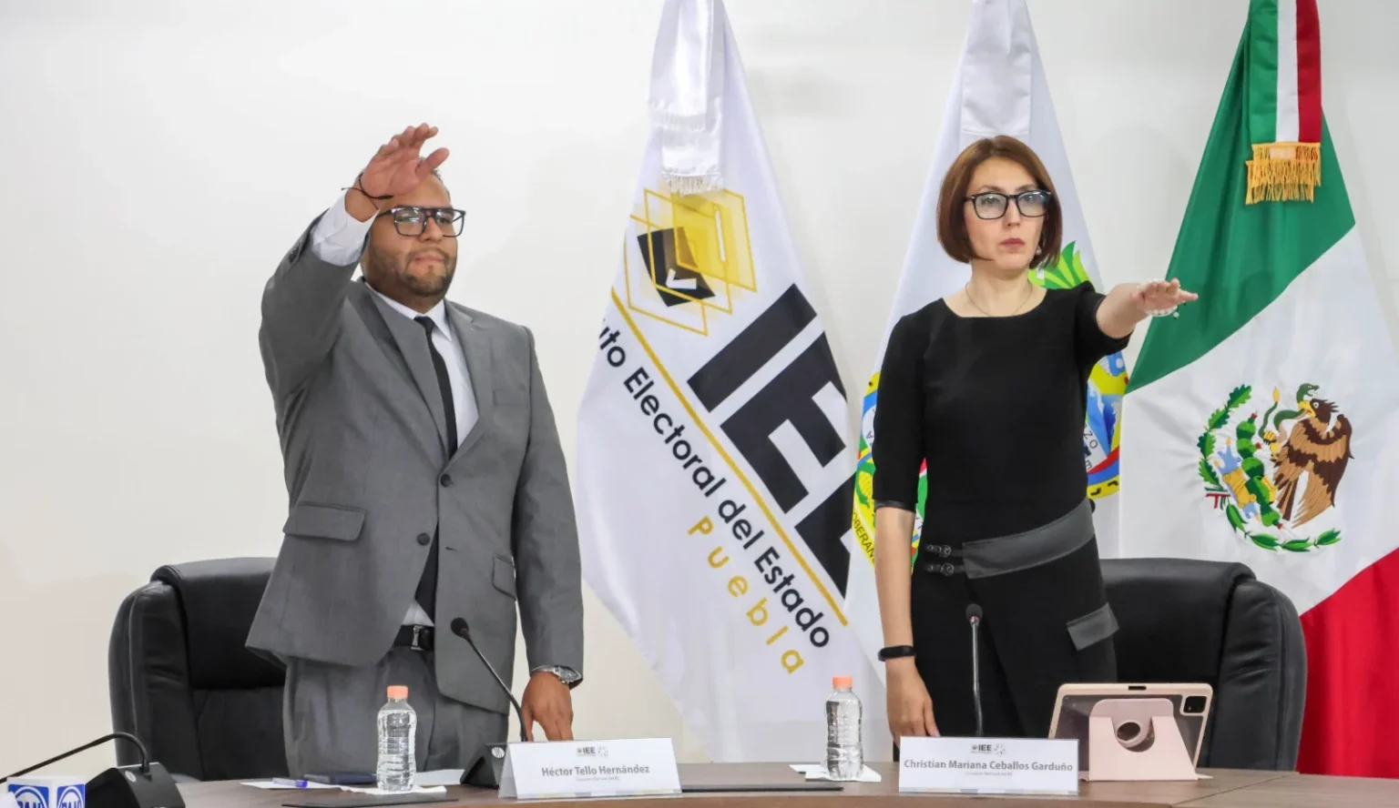 Toman protesta nuevas Consejerías Electorales del IEE Puebla para el periodo 2025-2032