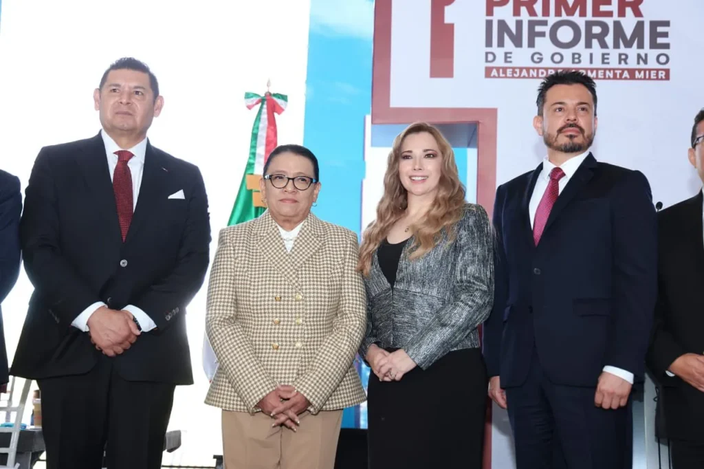 Alejandro Armenta presenta un balance de resultados en su Primer Informe de Gobierno