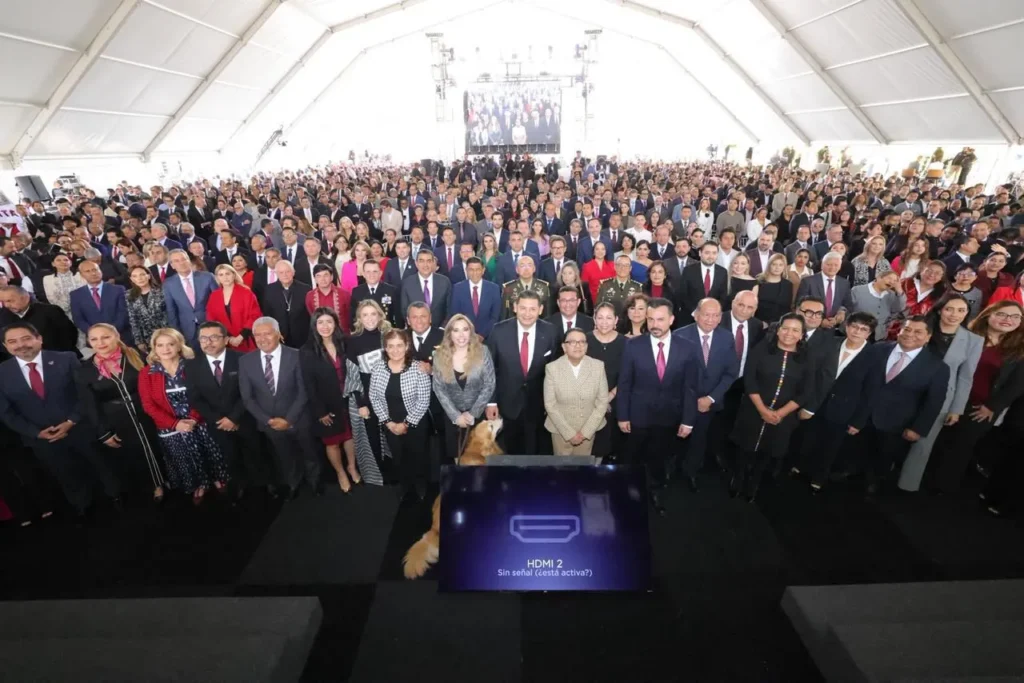 Alejandro Armenta presenta un balance de resultados en su Primer Informe de Gobierno