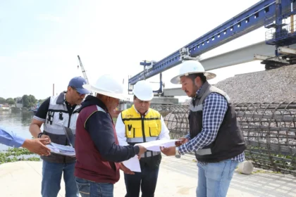 Avanza construcción del nuevo puente que sustituirá a La Panga; conectará siete municipios en Valsequillo
