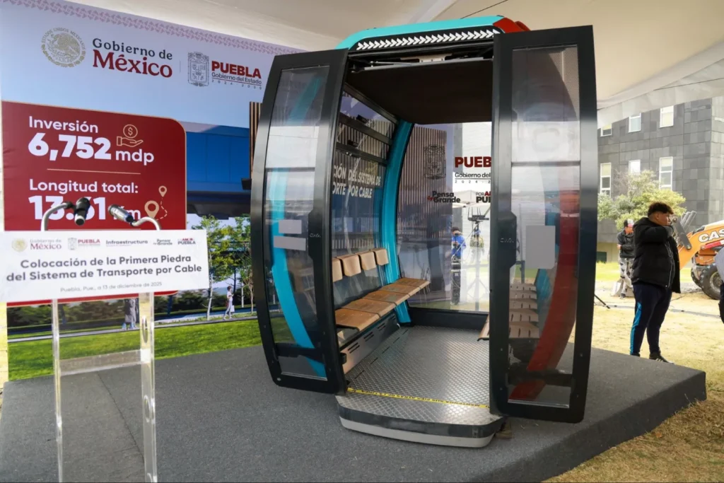 Con sistema de transporte por cable, gobierno estatal conectará puntos estratégicos con seguridad