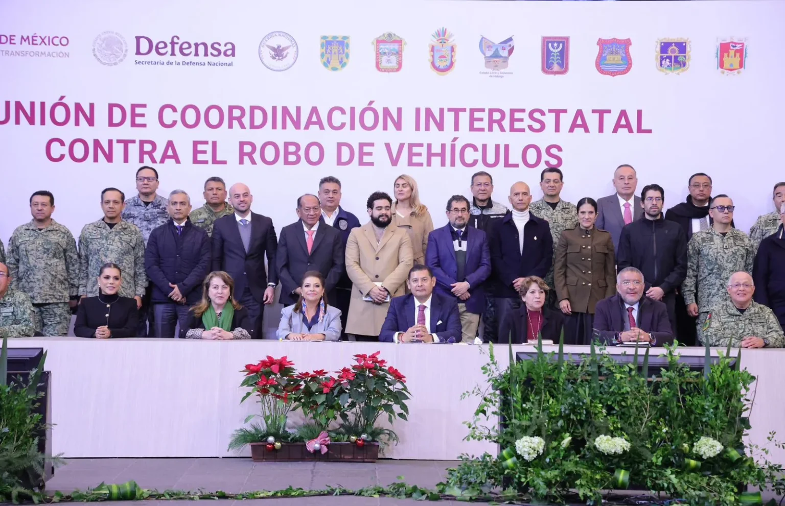 Gobierno de Puebla fortalece coordinación interestatal contra robo de vehículos y extorsión