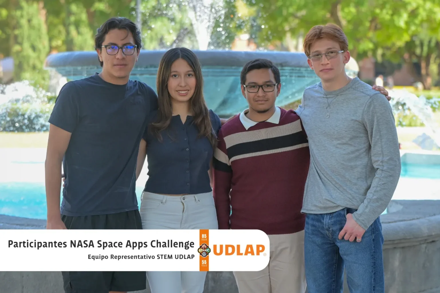 Integrantes del Equipo Representativo STEM de la UDLAP destaca en el NASA Space Apps Challenge
