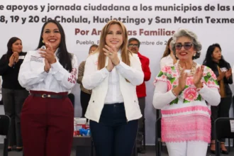 Jornada integral y entrega de apoyos en San Pedro Cholula beneficia a familias de tres microrregiones