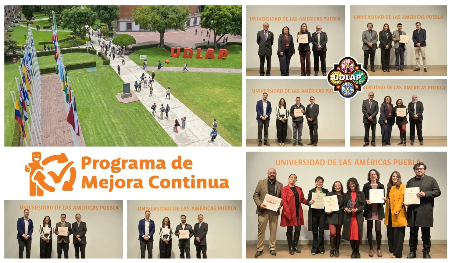 La UDLAP distinguió el compromiso de su comunidad con la mejora continua