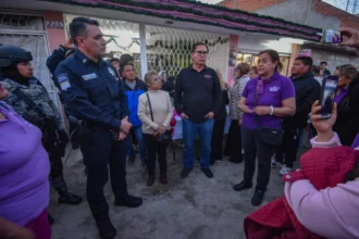Mantiene SSC de Puebla proximidad en colonias al sur de la ciudad