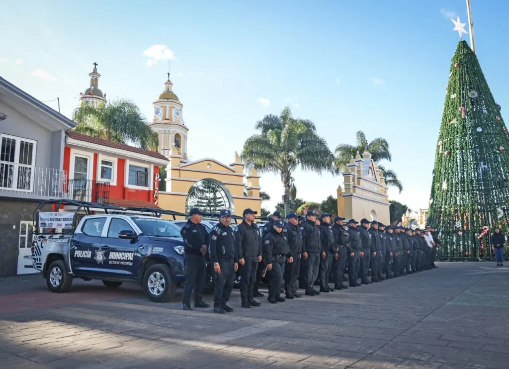 Omar Muñoz dignifica Estado de Fuerza de la SSCyPC