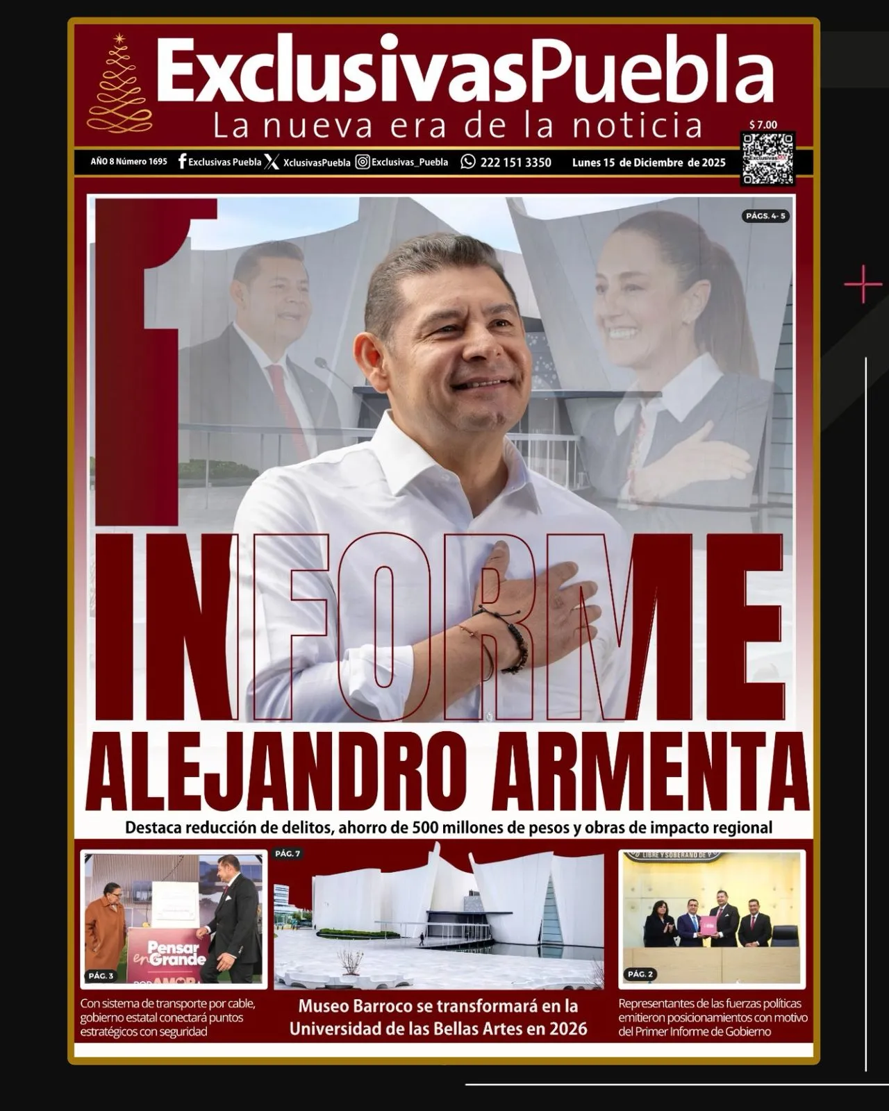 Portada Puebla 15 Diciembre