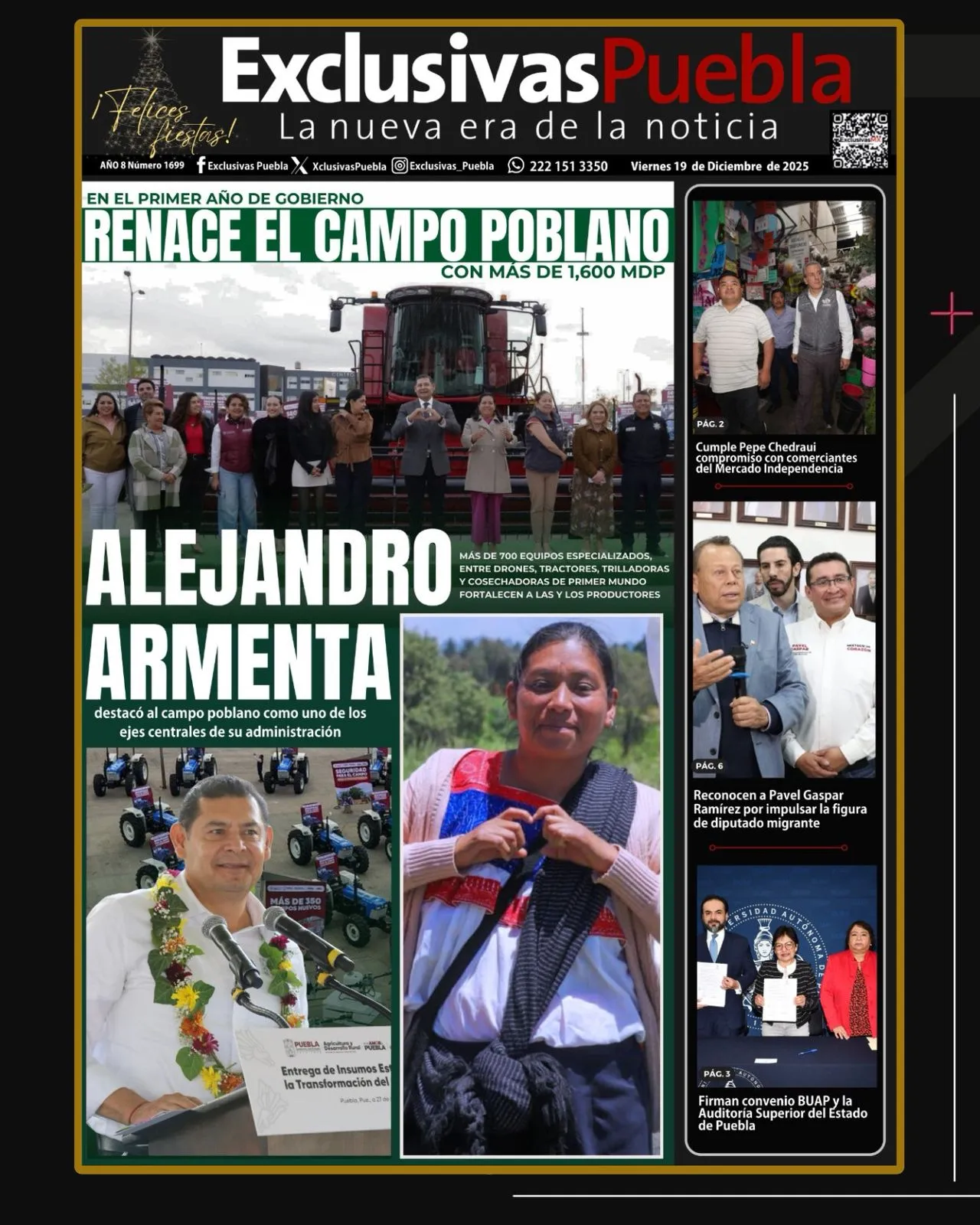 Portada Puebla 19 Diciembre