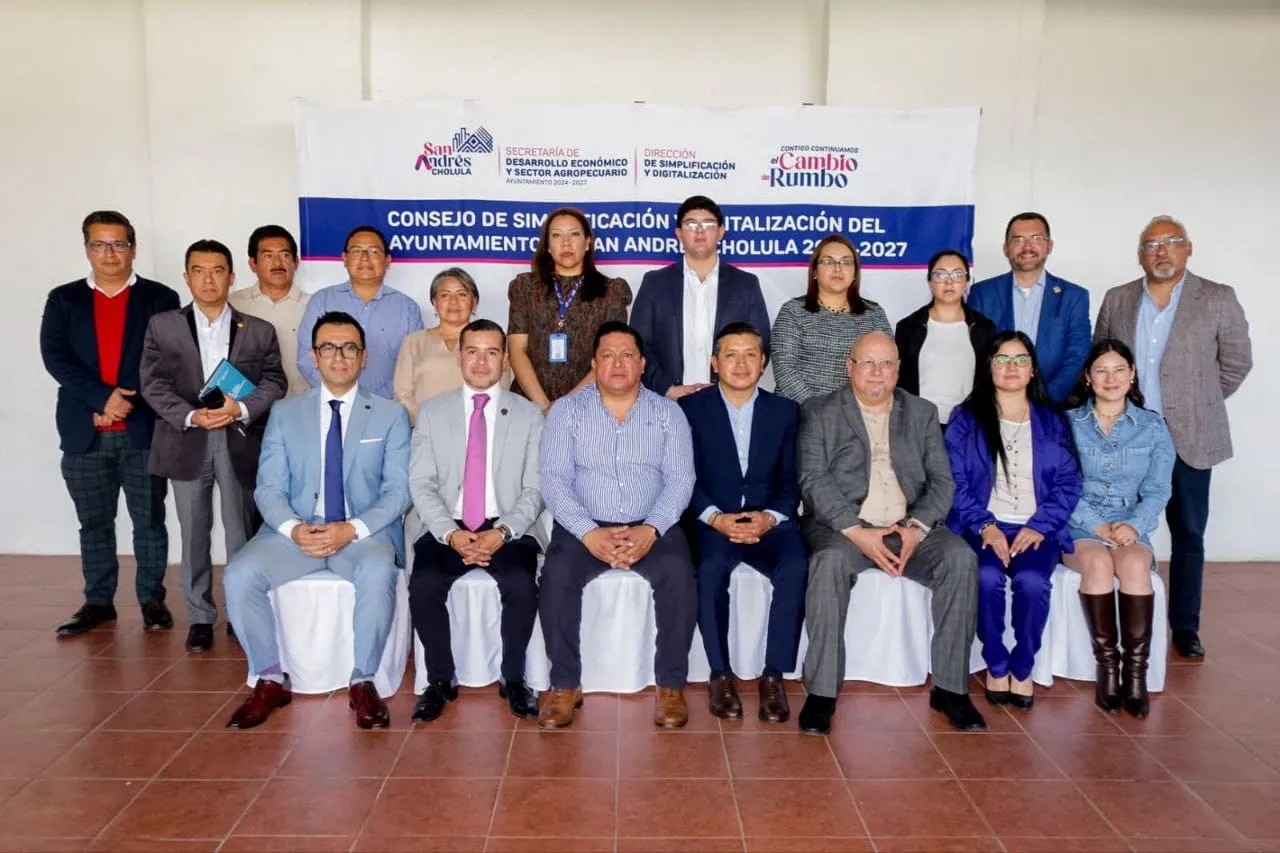 Presenta San Andrés Cholula Ventanilla Digital de Inversiones y moderniza estructura regulatoria