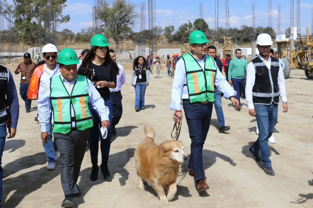 Puebla construye el mayor Centro de Bienestar Animal del estado avanzan las obras en el Parque Bicentenario