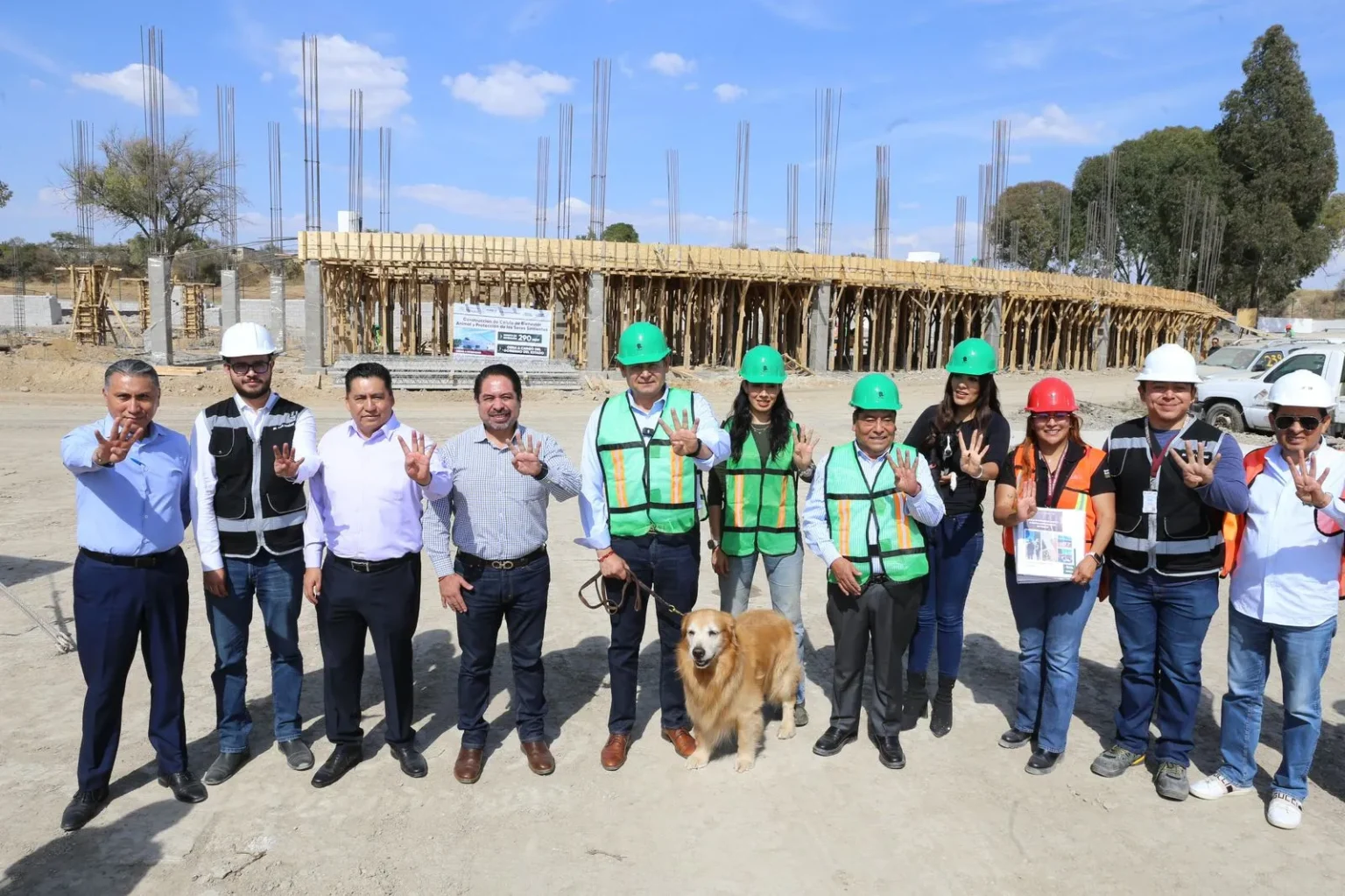 Puebla construye el mayor Centro de Bienestar Animal del estado avanzan las obras en el Parque Bicentenario