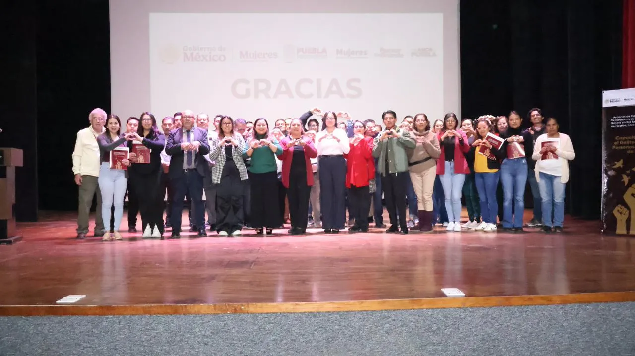 Puebla fortalece capacidades municipales para la prevención de la Trata de Personas