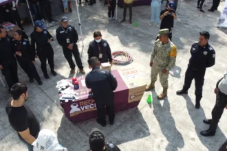 Realiza SSC Rally “Vive sin Drogas” con vecinos de La Paz